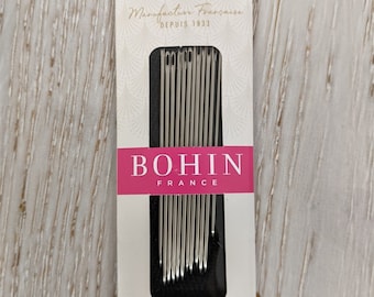 Bohin-nålar - Milliners storlek 1
