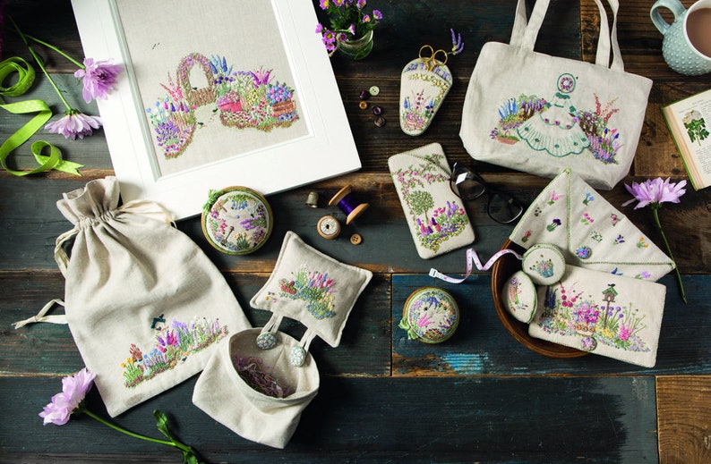 PP05 Herbaceous Borders Pincushion kit image 7