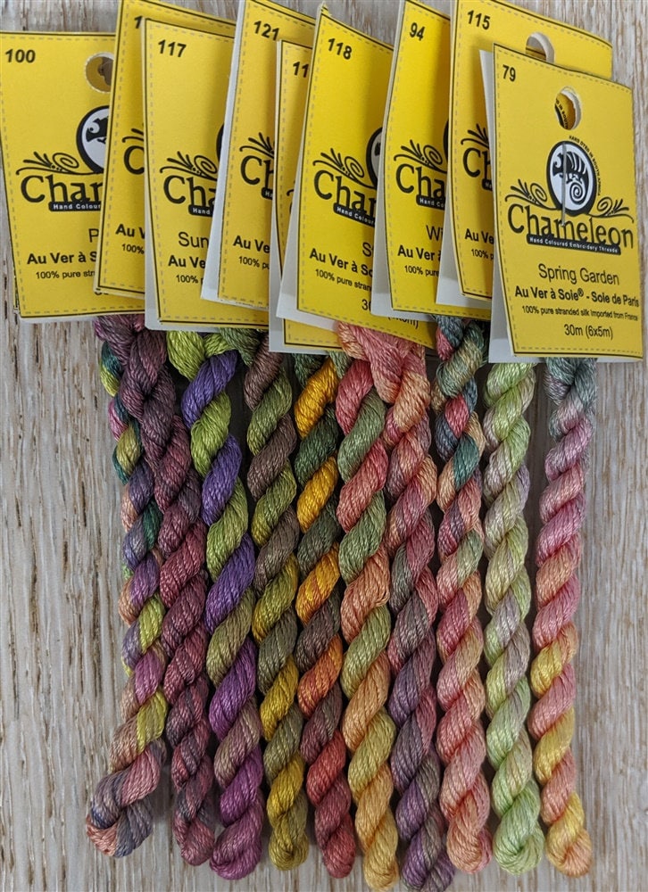 Very Variegated Brights Kollektion - Silk au ver a'Soie de Paris