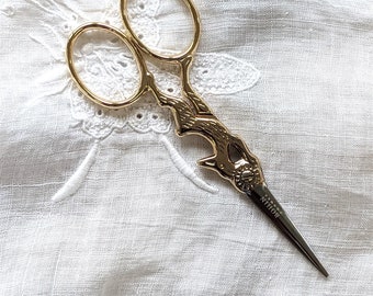 Bohin Rabbit Embroidery Scissors - Gilted