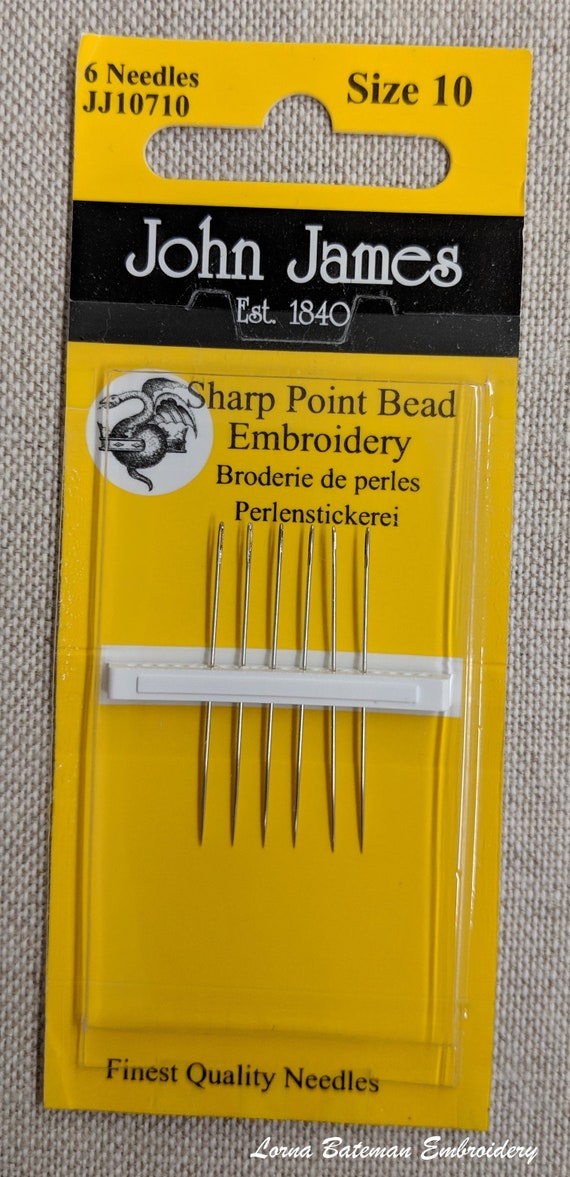 Beading Embroidery Needles Size 10 Etsy
