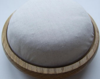 Oak wood MEDIUM pincushion