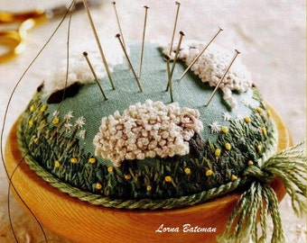 PDF PP10 Counting Sheep Pincushion Pattern