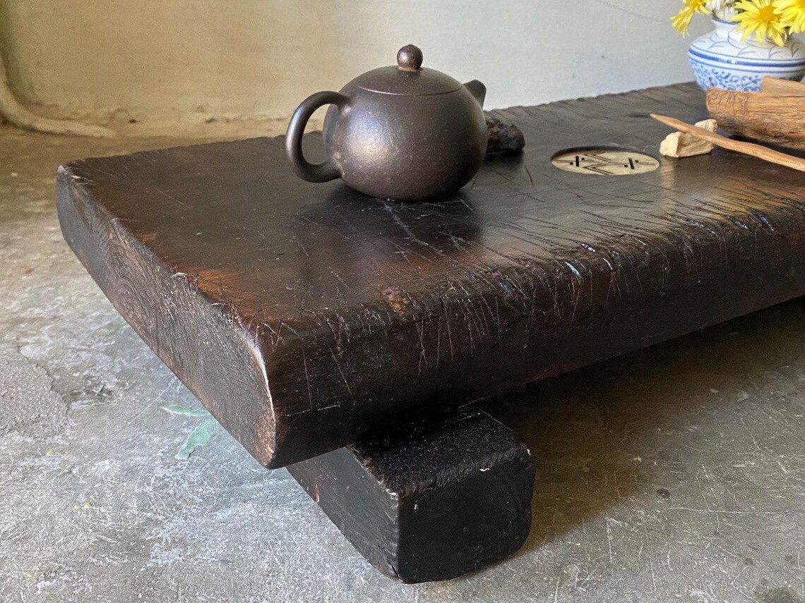 Sholin Tea Table Tea Table or Chaban for сhinese Tea Ceremony. Tea Set, Teaware, Wood ...