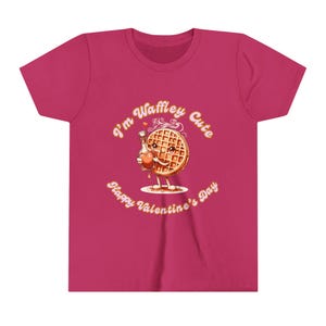 Heartwarming Youth Short Sleeve Tee for Kids Valentines, Happy Valentines Day - Valentines Shirt, Sweet Valentine Tee, Love Day Gift for