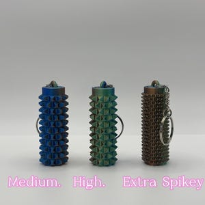 Ouchie Fidget Pain Stim | Spiky Sensory Roller (Custom Colors) Tactile Fidget Toy Dimple, Light, Medium, High, and Extra Spikey Bild 6