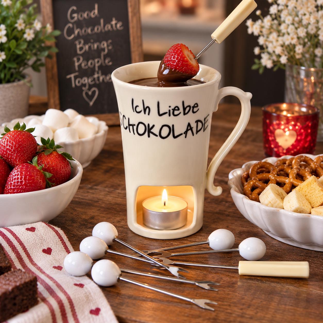 Fondue mug