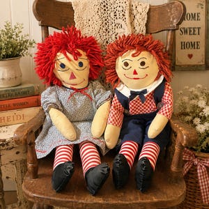 Original raggedy ann doll - Etsy 日本