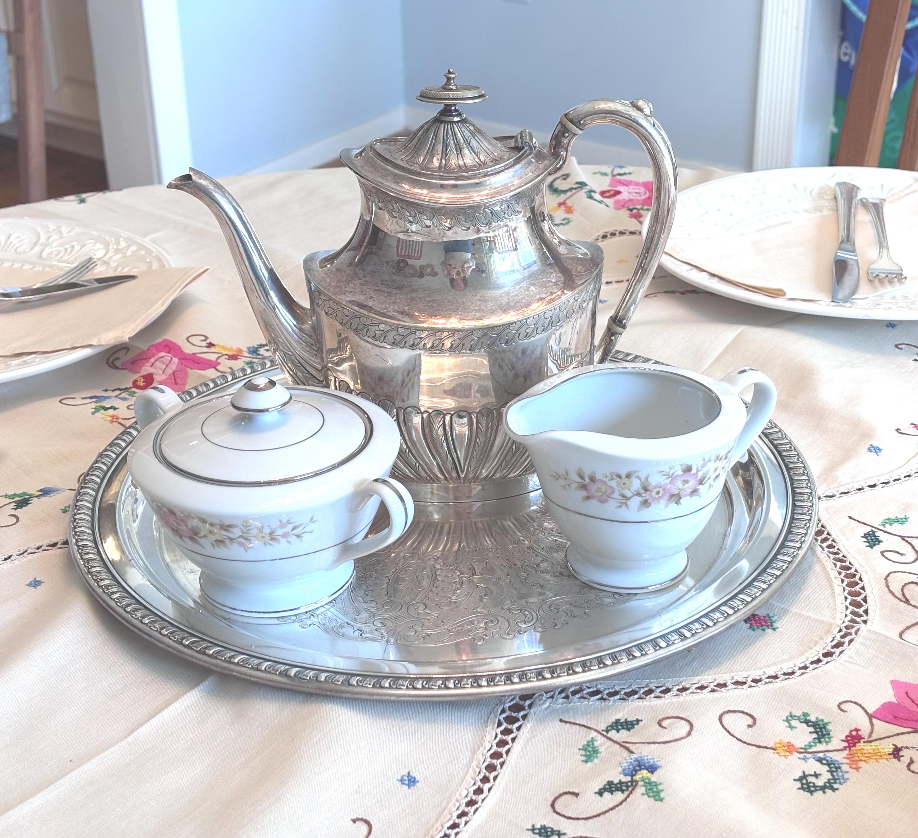 Silver Tea Pot Wallace - Etsy