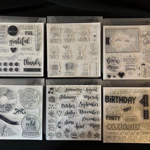 Close To My Heart | CTMH | Stamp Sets | Acrylic Stamps | Seasons | Holidays | Birthday | Choose 1 OR Buy 2 Get One FREE!