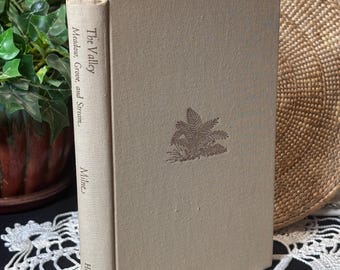 Vintage Nature Study Book The Valley Meadow Grove and Stream First Edition 1963 Milne Cottagecore Decor Homeschool Science Illustrated Book