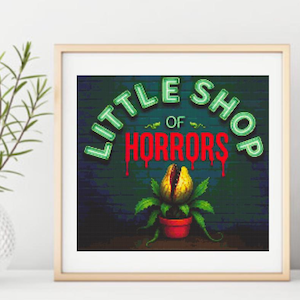 Little Shop of Horrors PDF Cross Stitch Pattern
