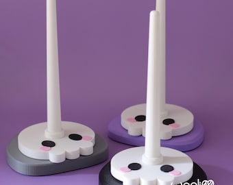 Brother Grim Garnhalter Spinner | Häkel- und Strickwerkzeug | 3D Druck | Gruseliges Häkelnadel