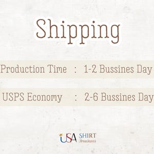 Shipping İnformation:
Production Time: 1-2 Bussines Day
USPS Economy: 2-6 Bussines Day