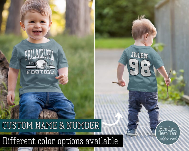 Green Custom Philadelphia Football Onesies®