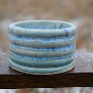 Blue Bubble Trinket Dish