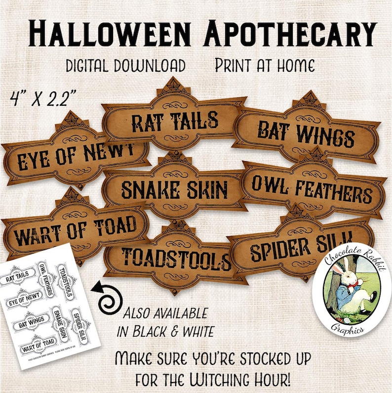 Halloween Apothecary Labels Printable Potion Labels Electronic Down load Halloween Clip Artwork image relating to Printable Potion Labels titled Halloween Apothecary Labels Printable Potion Labels Electronic Down load Halloween Clip Artwork