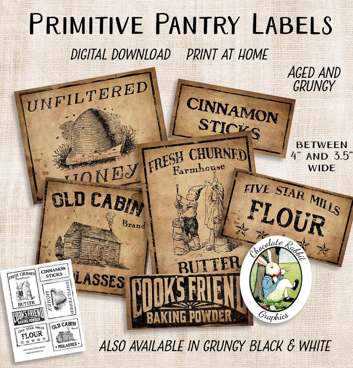 digital-country-store-labels-primitive-pantry-labels-printable-primitive-tags-vintage-pantry-labels-image-transfers-etsy