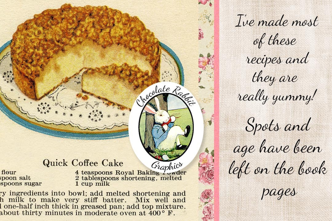 Vintage Baking Recipes