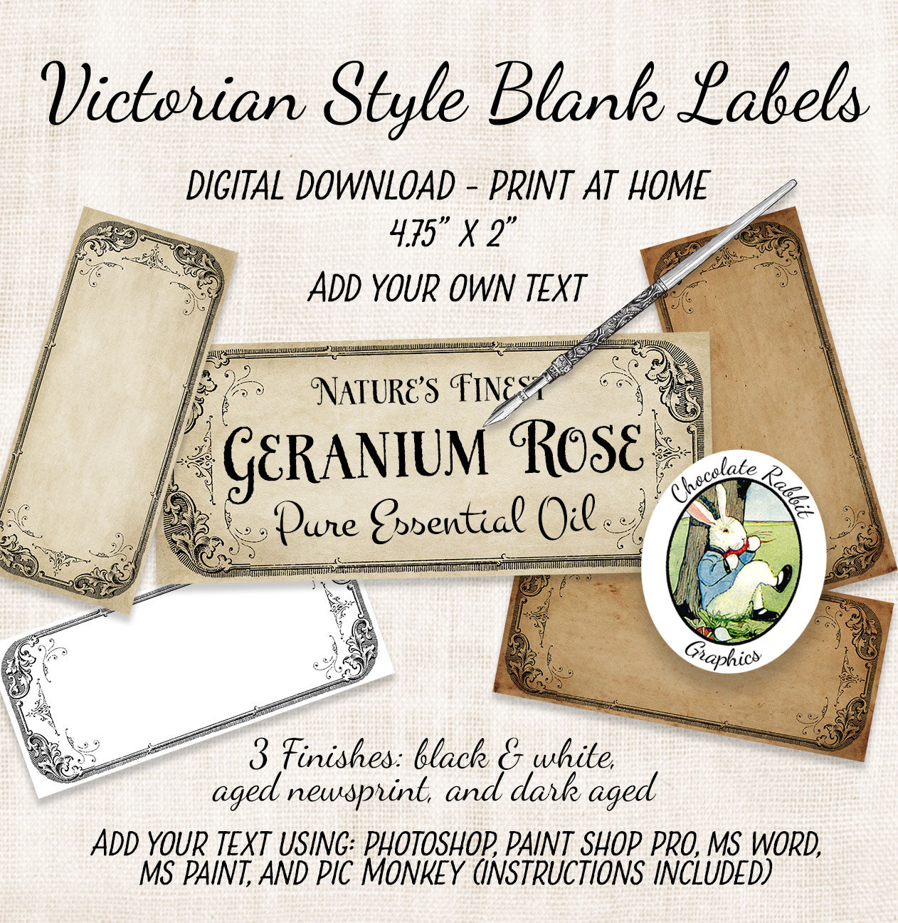 blank-victorian-apothecary-labels-vintage-digital-download-printable-editable-clip-art-tags-halloween-potion-bottles-bath-body-label-image-etsy