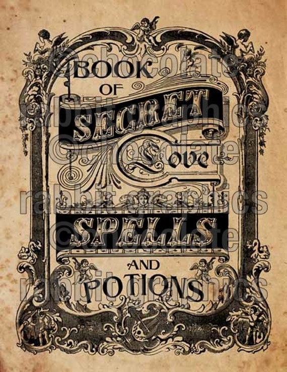Witch Spell Book Cover Printable Printable World Holiday