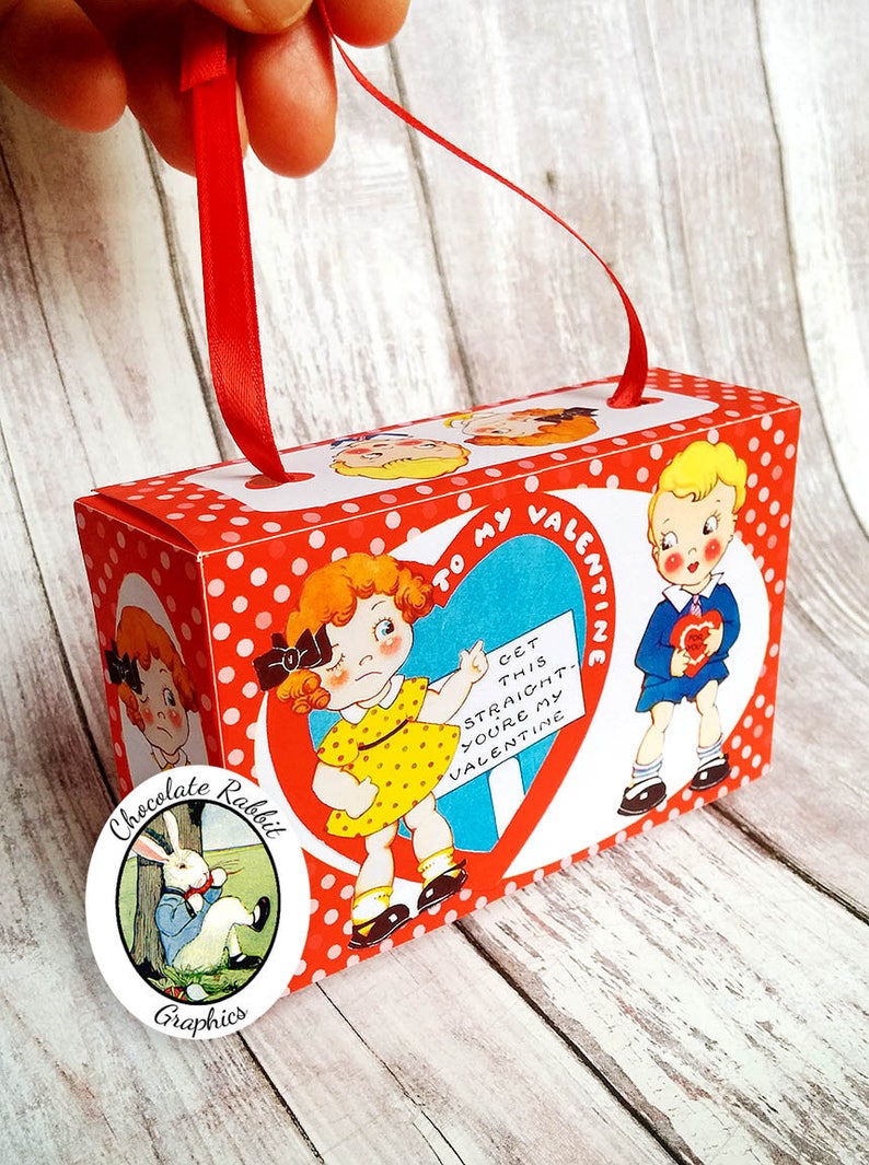 Valentine Candy Box Digital Valentine Treat Box Printable Etsy Valentine candy box digital valentine treat box printable etsy