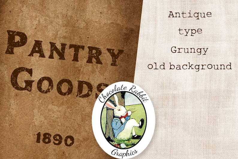 Plain Primitive Pantry Labels Printable Country Style Tags Etsy