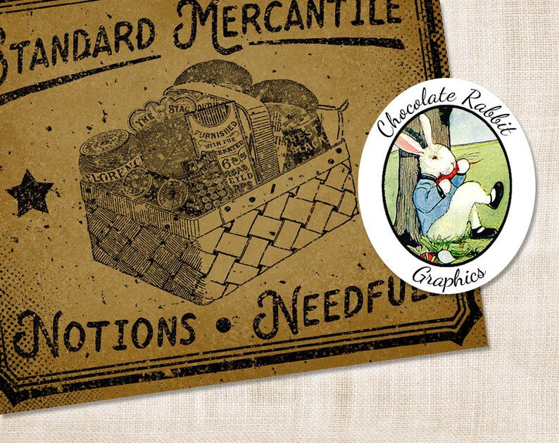 Primitive Pantry Labels Digital Country Store Labels Etsy