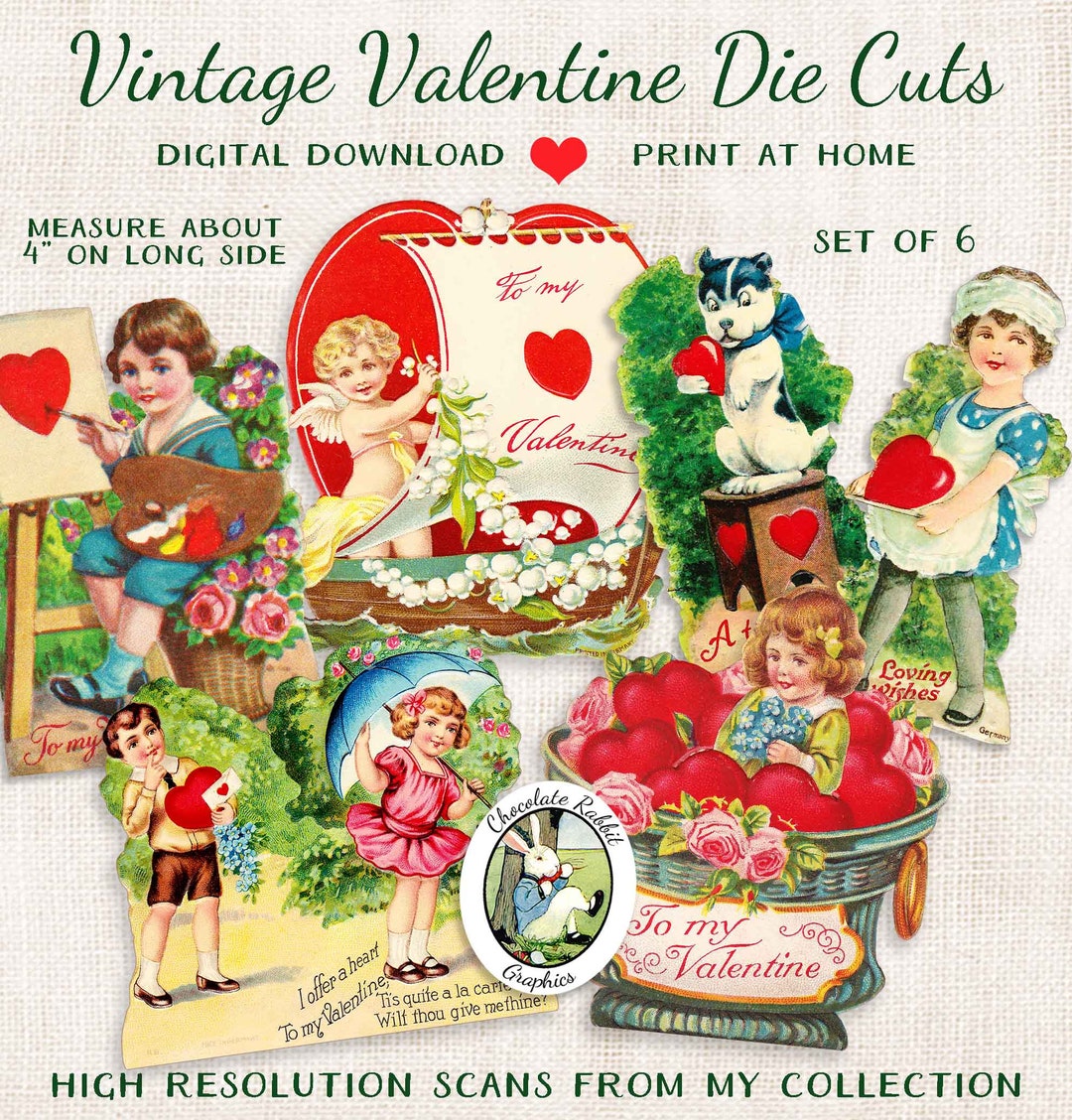 Printable Vintage Valentines, Digital German Valentines Day Cards, Junk Journal Ephemera Download, Scrapbook Die Cut Clip Art - Etsy printable-vintage-valentines-digital-german-valentines-day-cards-junk-journal-ephemera-download-scrapbook-die-cut-clip-art-etsy