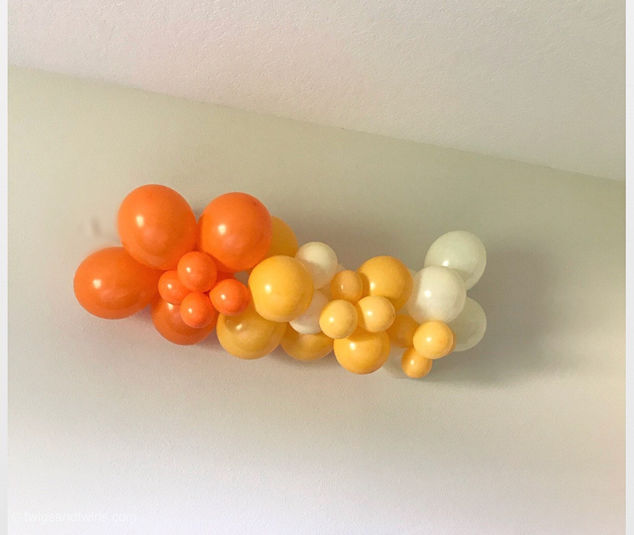 Orange Balloon Garland Balloon Arch Balloon Arch Garland Etsy