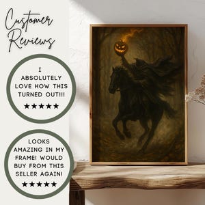 Headless Horseman Print Reviews