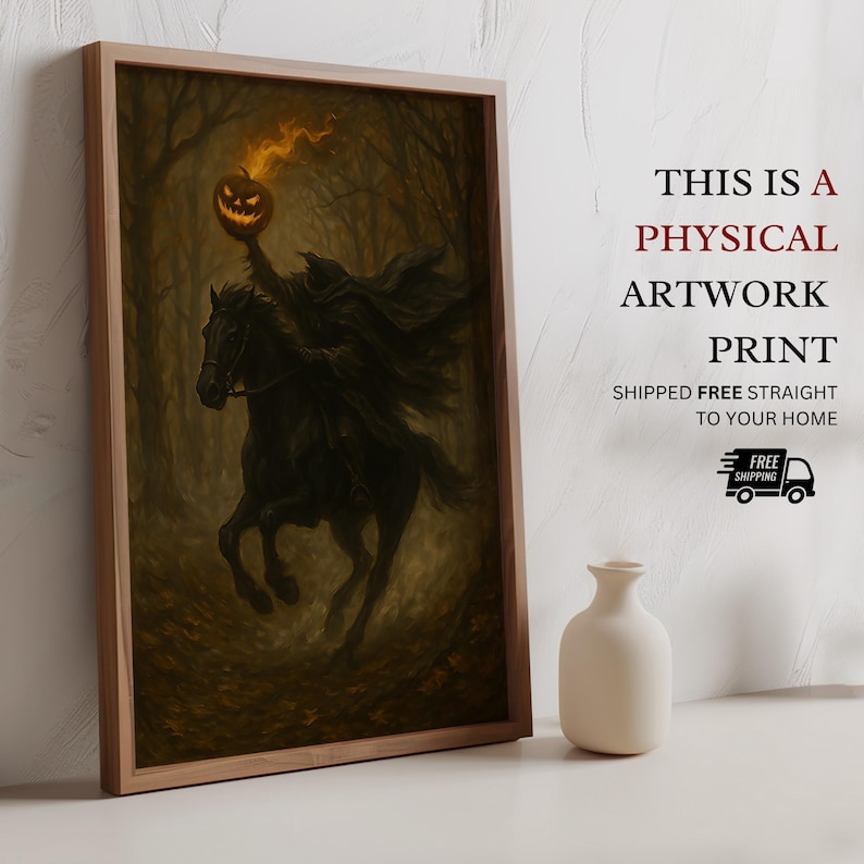 Headless Horseman Physical Print