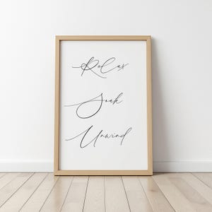 Relax Soak Unwind Wall Print