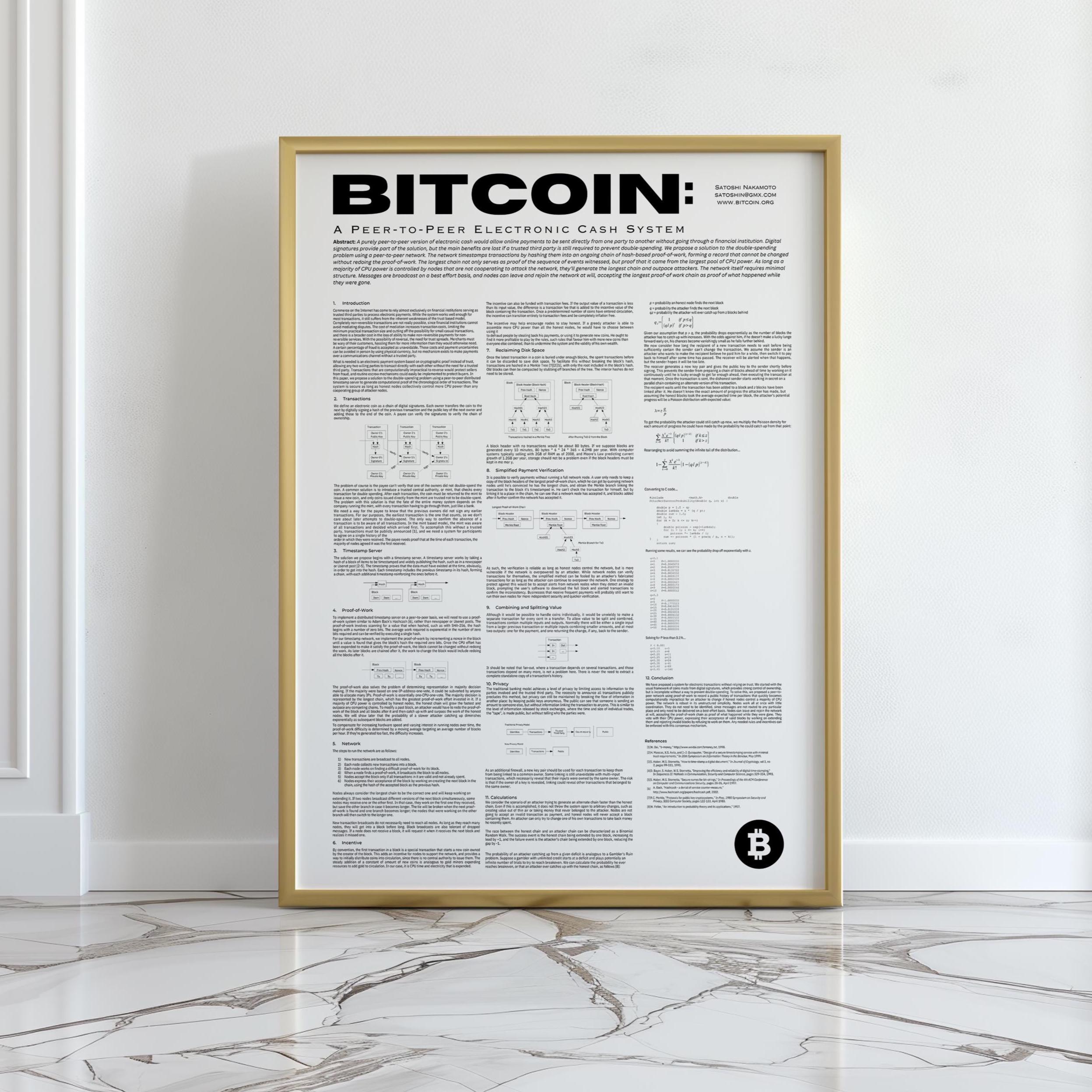 Bitcoin whitepaper - Etsy 日本