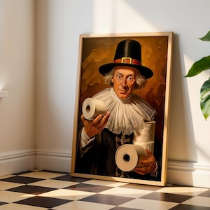 Bathroom Pilgrim Print