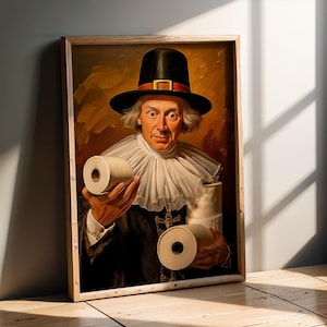 Bathroom Pilgrim Print
