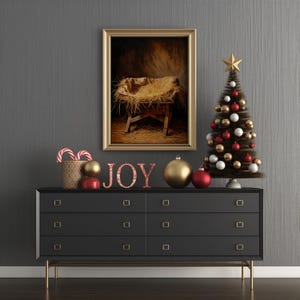Christmas Manger Wall Art