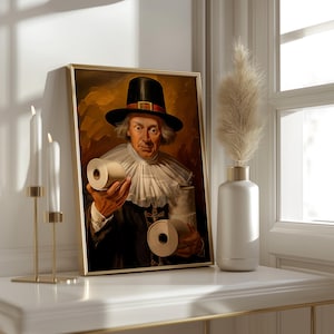 Bathroom Pilgrim Print