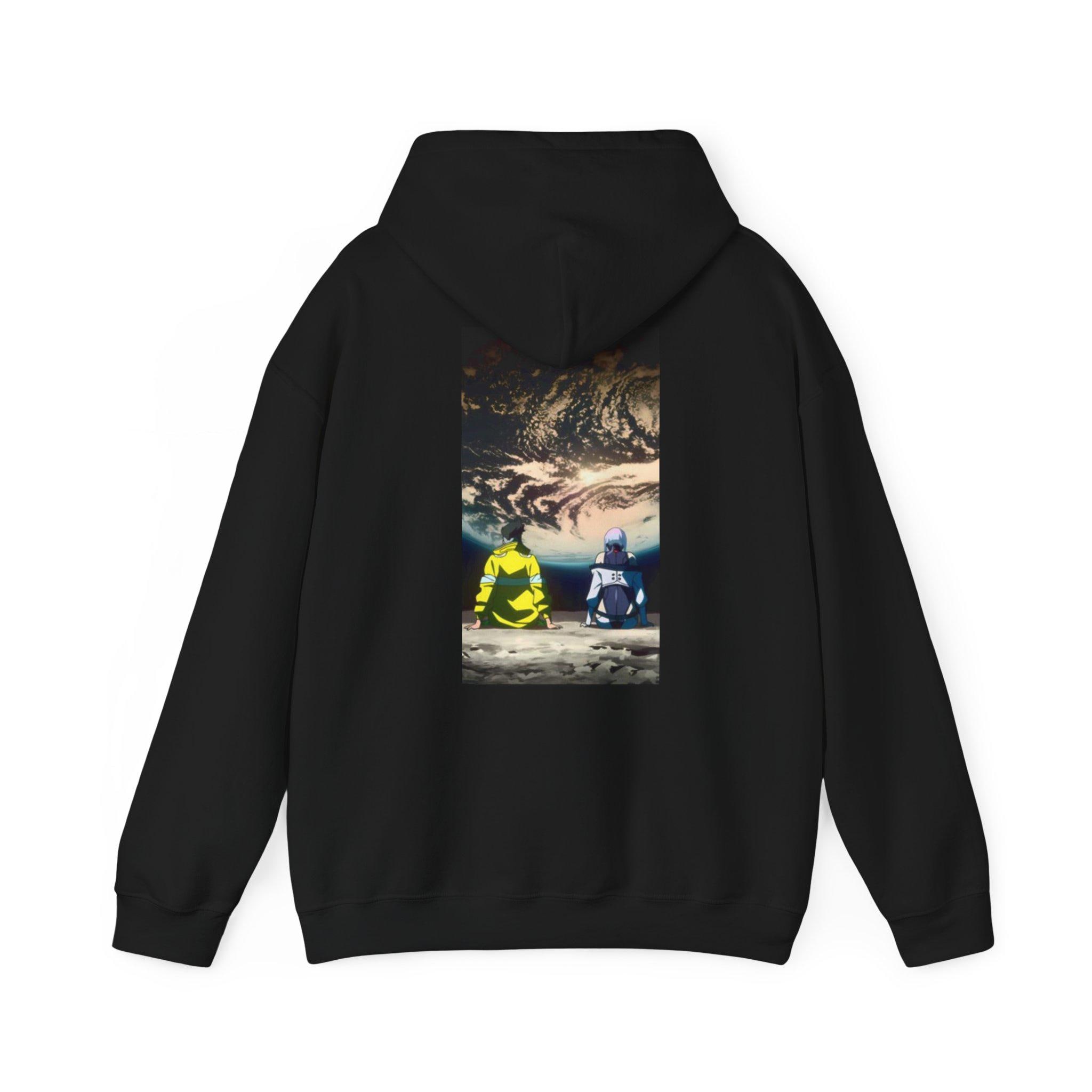 Cyberpunk Graphic Hoodie: Unisex Cotton-blend Sweatshirt, image size:2048x2048