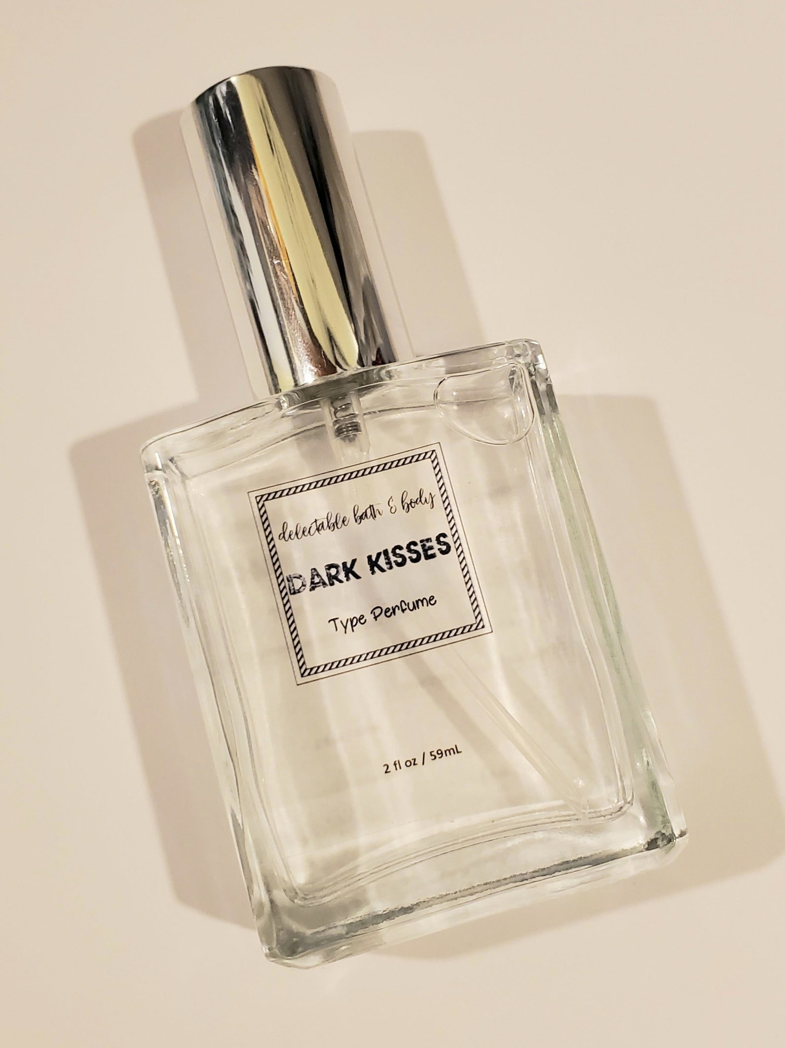 Dark Kiss Type Perfume Luxury Fragrance Spray Handmade Etsy