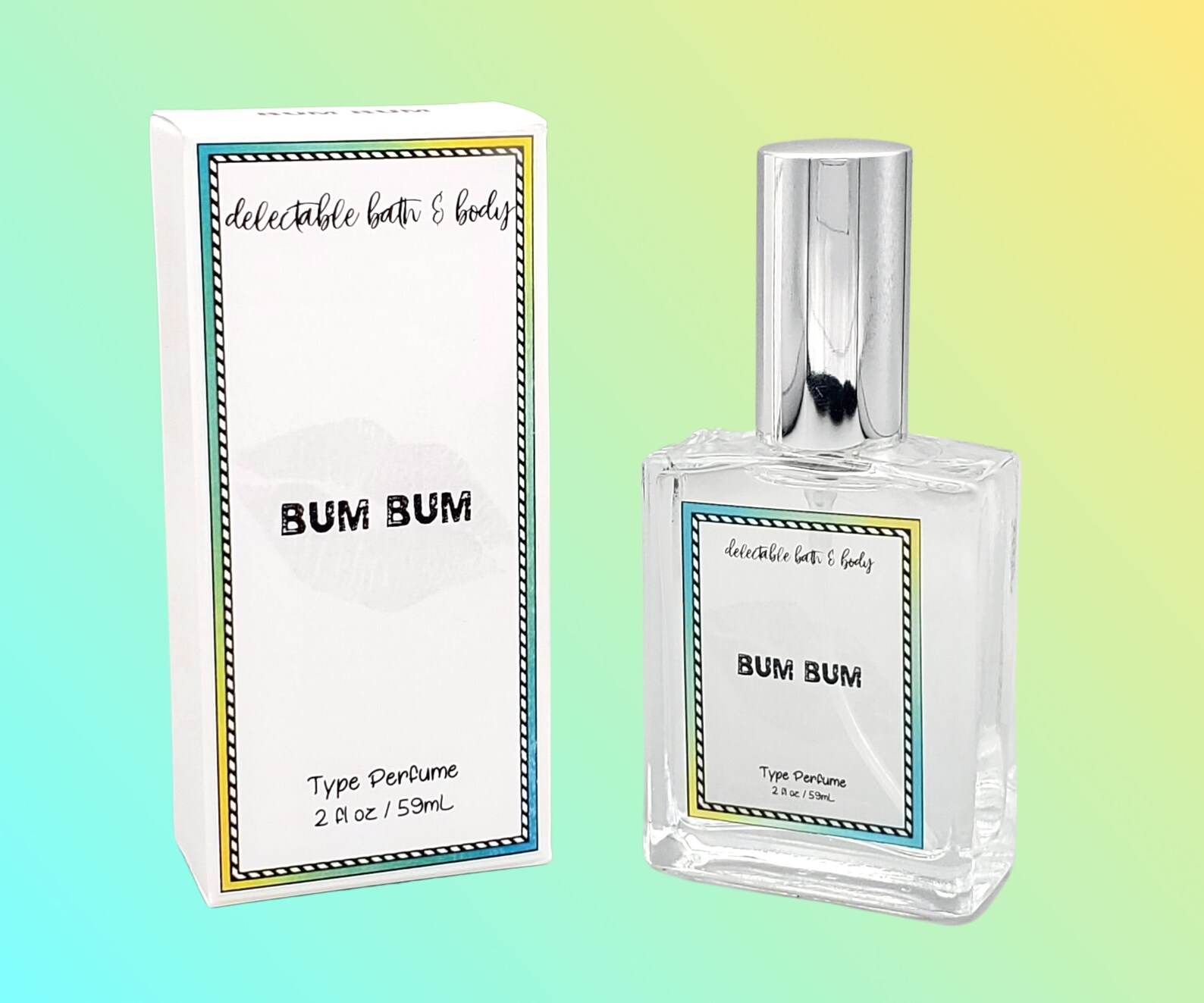 Bum Bum Type Perfume Luxury Fragrance Spray Handmade Etsy