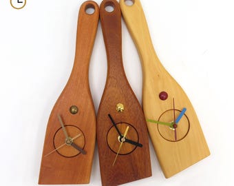 Orologio in legno, orologio da camino, orologio da scrivania, orologio speciale, orologio regalo