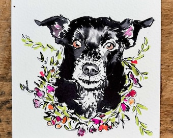 Custom Pet Portraits - by New Yorker Magazine Cartoonist, Lia Strasser