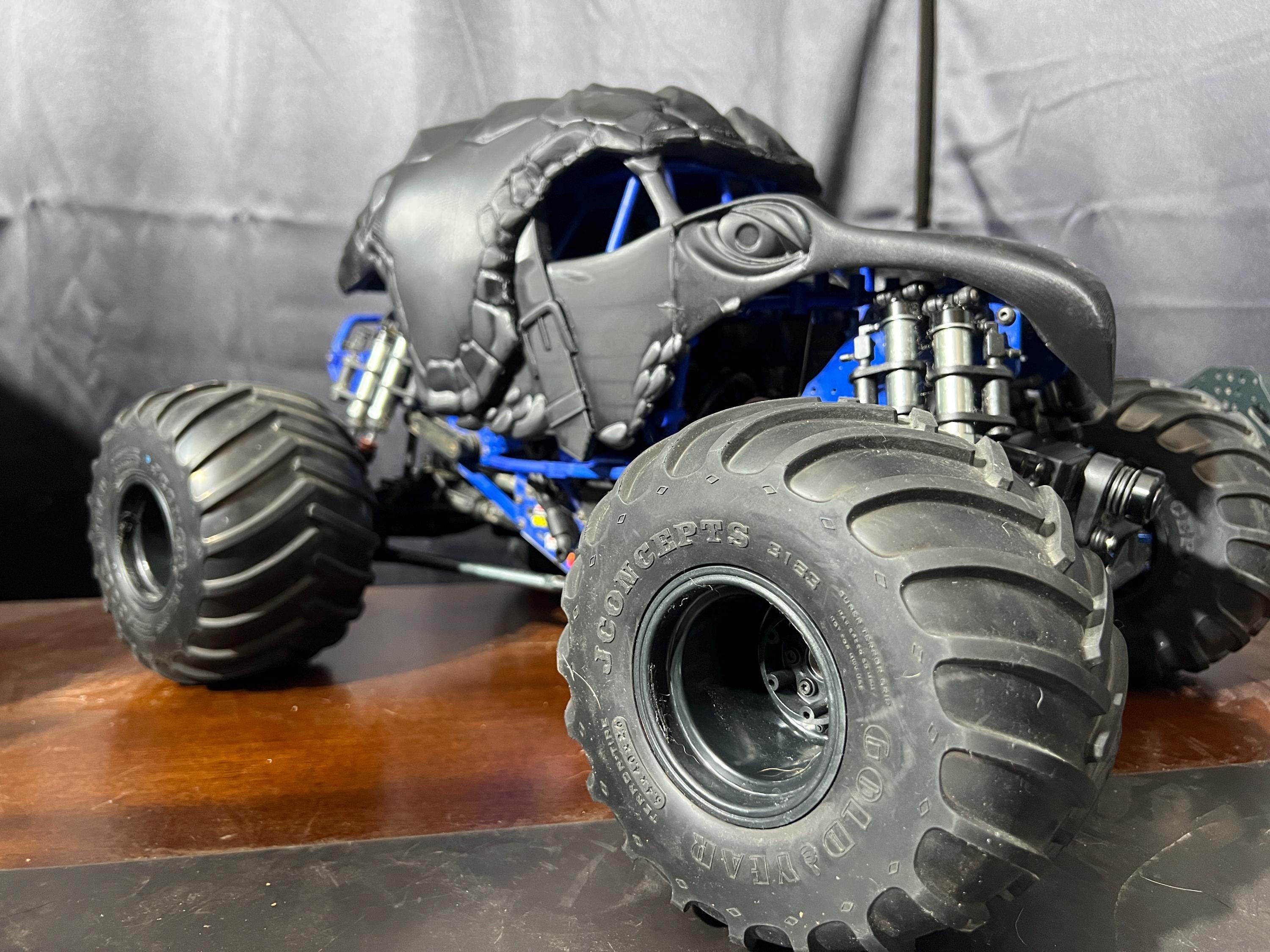 L.W.S. inc. Reality '95 激レア スラッシュメタル Losi LMT Shell Shock'ed Custom War Turtle Body 1/10 Scale R/C Body