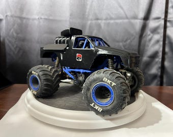 Carrozzeria RC per pickup Losi Mini LMT e LMT Custom Big Engine in scala 1/10 o 1/18, pronta per essere verniciata!