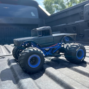 Losi Mini LMT 60’s Military Style Pickup! RC Body For 1/18 Scale