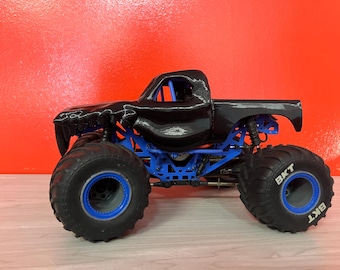 Carrozzeria RC Losi Mini LMT e LMT Custom Skull Head! Scala 1/18 o 1/10 pronta per la verniciatura