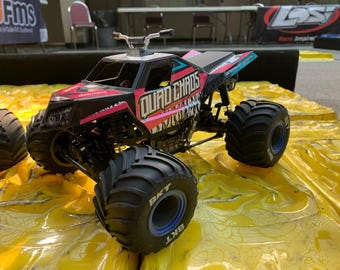 Losi Mini LMT and LMT Quad 4-wheeler RC Body 1/18 or 1/10