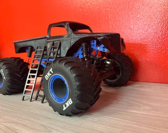 Losi Mini LMT Fire Truck RC Body: 1/18 or 1/10 Scale Ready to Paint