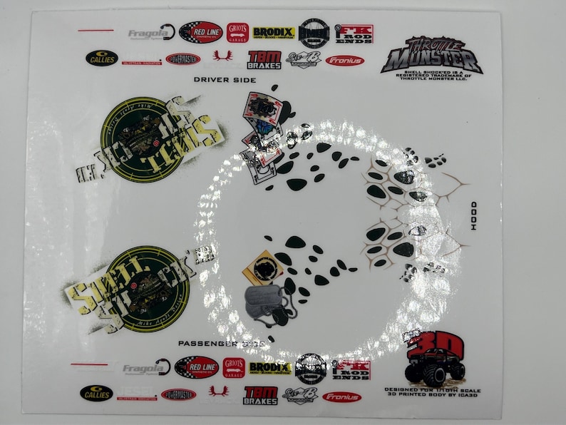 Shell Shock Exploit Stickers Officially Licensed Shell Shock’ed Decal Kits - Etsy